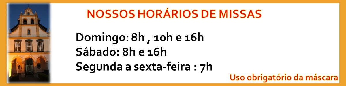 horários de missa